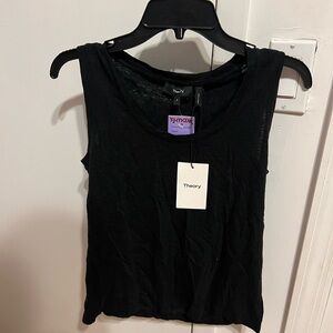 Theory Women's Black Tank Top - P